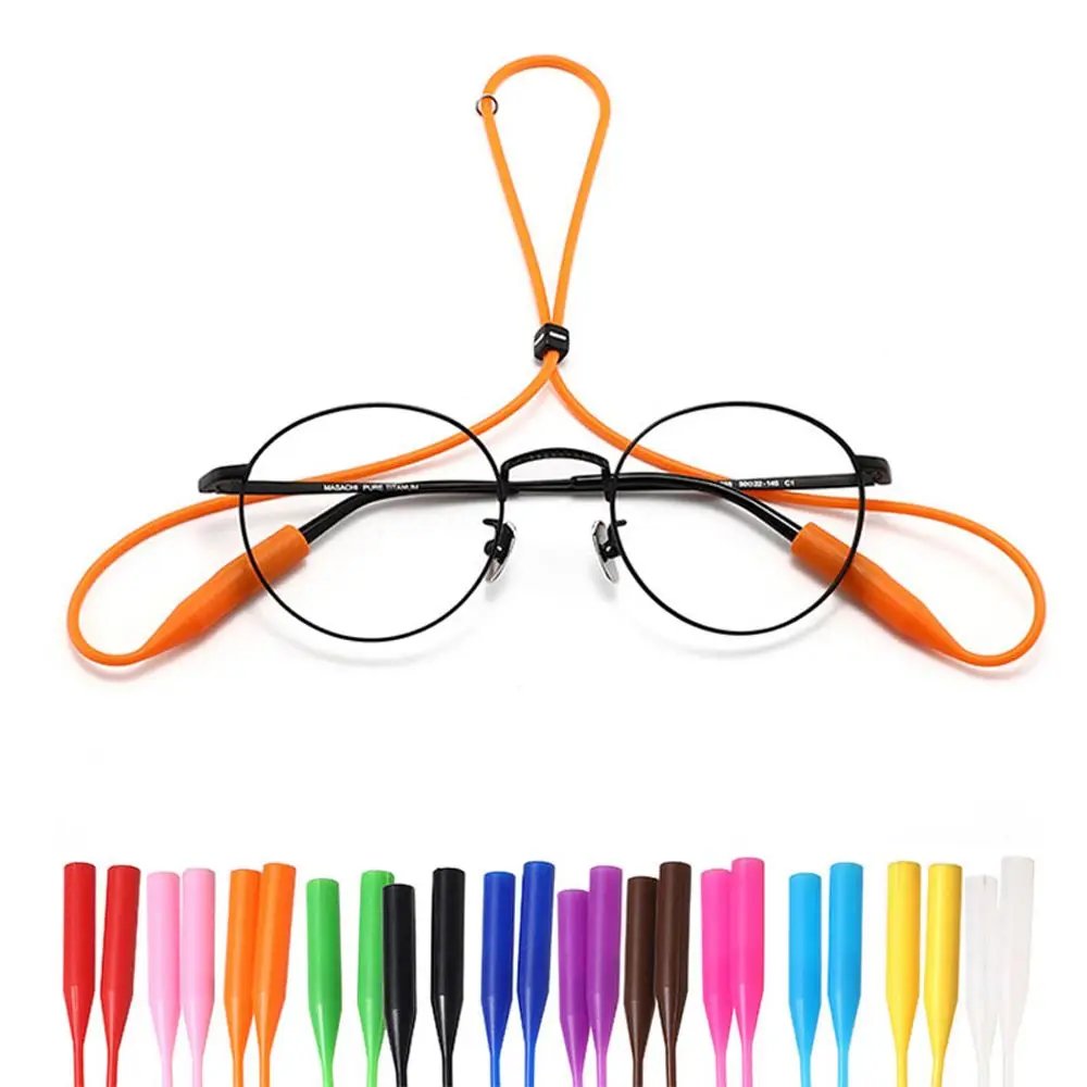 String Glasses Legs Parts Anti-Slip Silicone Women Eyeglasses Accessories Sunglasses Ropes Glasses Lanyards Korean Style Strap