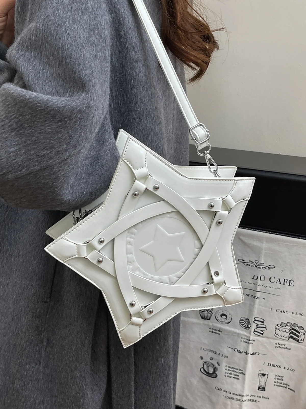 

Уникальная женская сумка через плечо со звездами, модная универсальная сумка через плечо, странная и замечательная сумка для поездок на работу