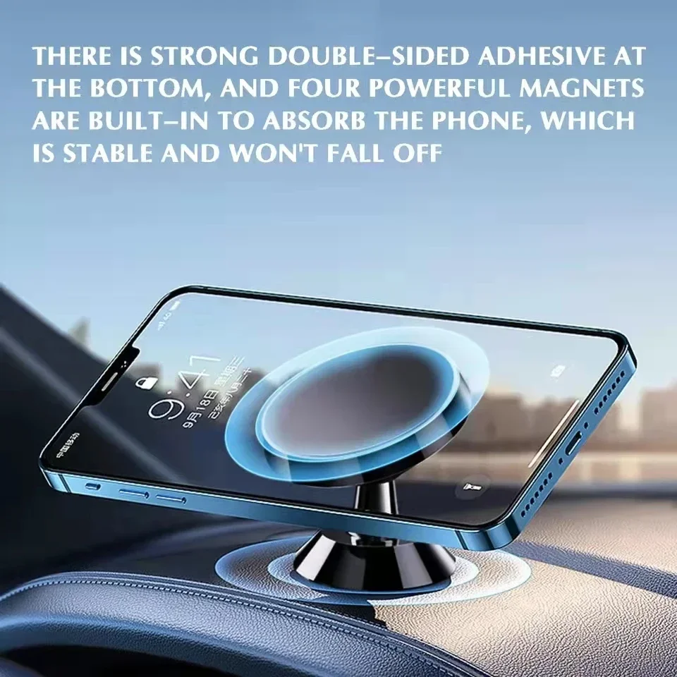 Magnetische Auto-Handyhalterung, Magnet-Halterung, Handy-Ständer, GPS-Unterstützung für iPhone 14 13 12 Pro, Xiaomi, Huawei, Samsung, Oneplus – Detail 2