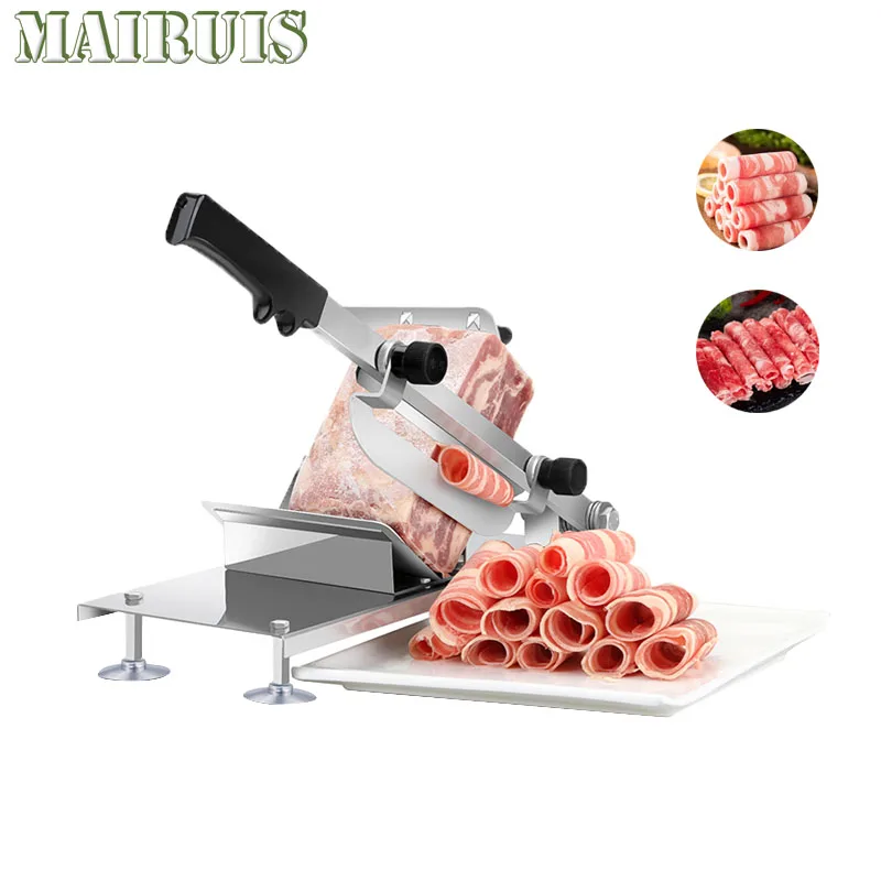 

Commercial Kitchen Manual Herb Gadgets Meat Bone Slicer Machine Household Cutter Lamb Beef Cutting Mutton