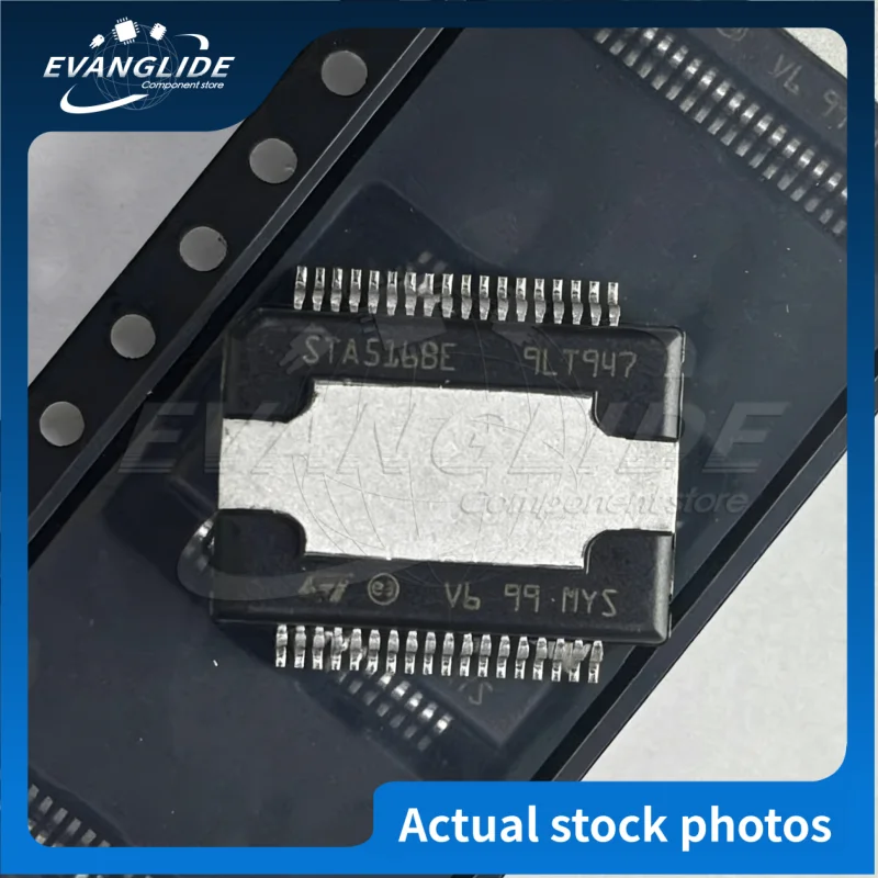 2 PCS/LOT Original & New STA516BE 1-CH Mono/2-CH Stereo/4-CH Stereo 480W Class-AB Audio Power Amplifier Chip