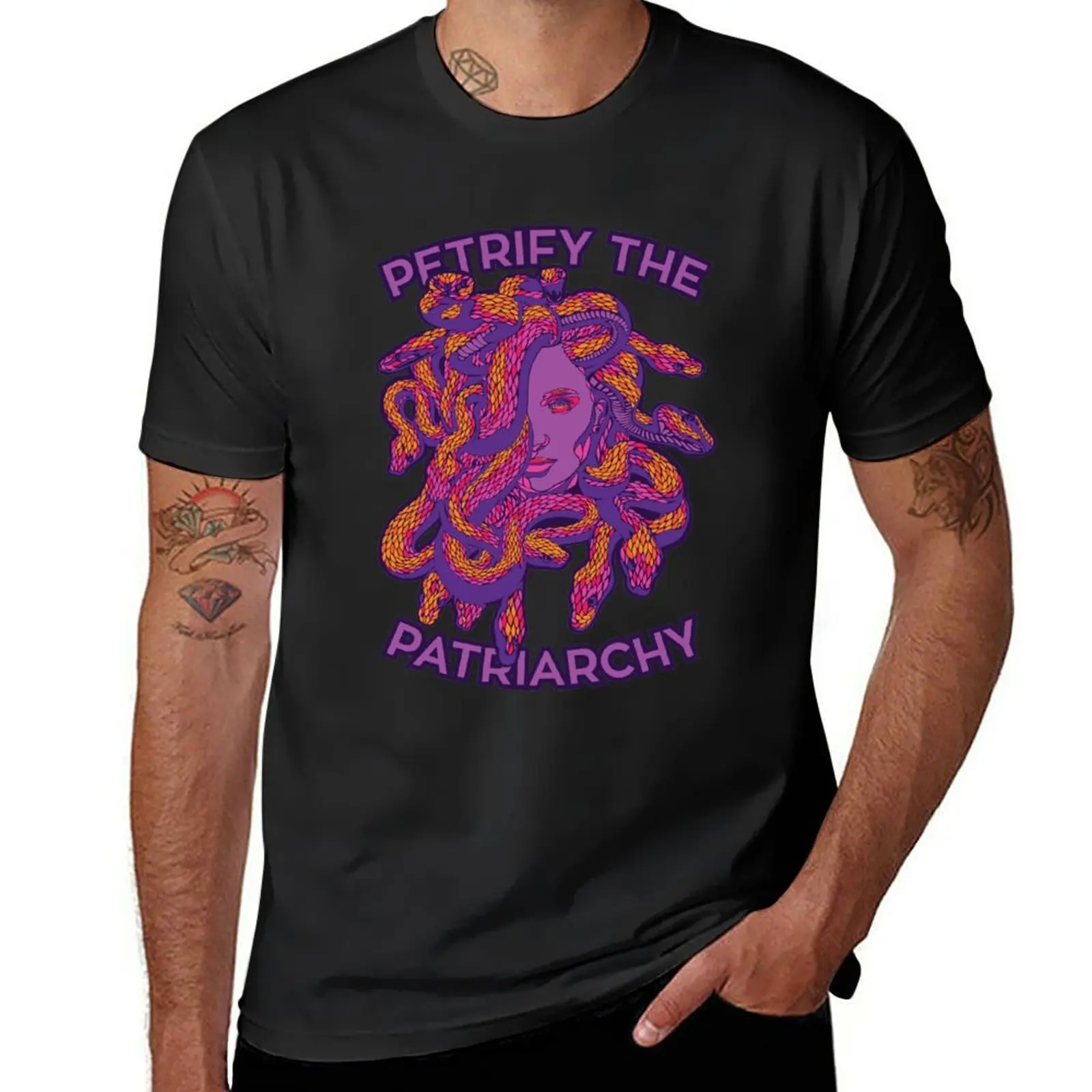 New Petrify The Patriarchy T-Shirt kawaii clothes graphics t shirt animal print shirt for boys mens graphic t-shirts