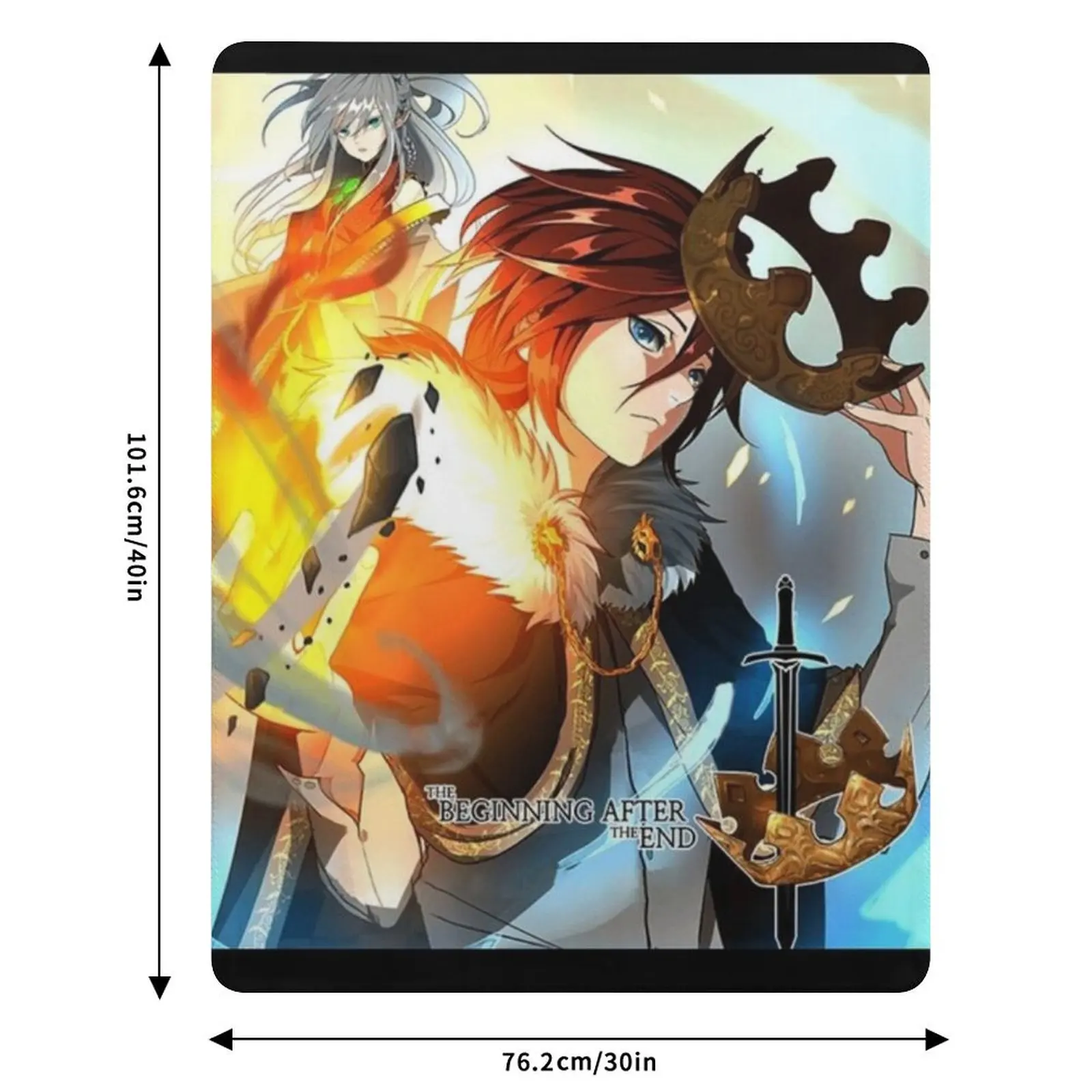 آرثر البداية بعد النهاية رمي بطانية سرير منقوشة هدية مضحكة بطانيات فضفاضة