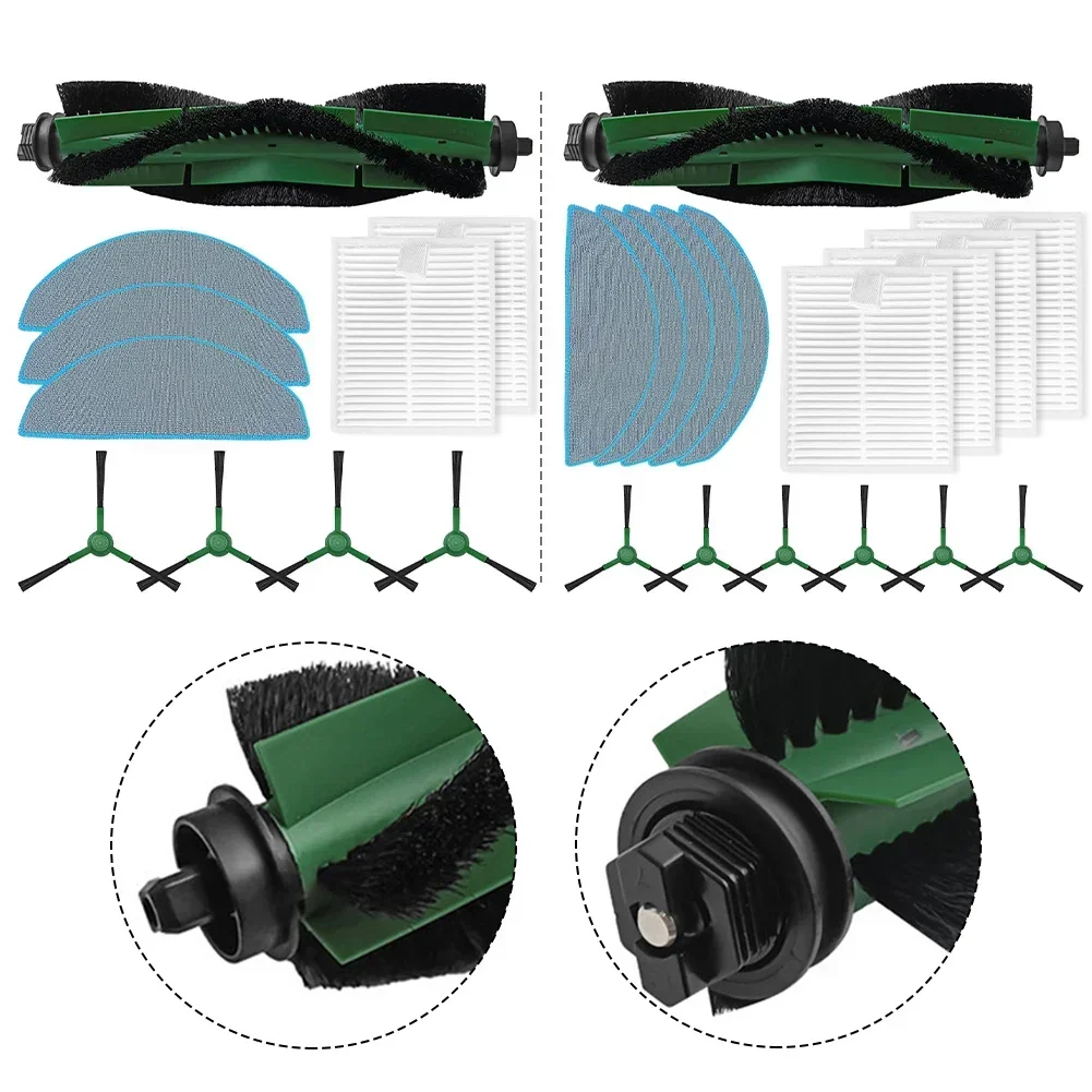 Imagem -02 - Pano Principal do Esfregão do Filtro da Escova Lateral para Roomba para Combo para Peças Essenciais do Vácuo do Robô Acessórios Suprimentos Domésticos