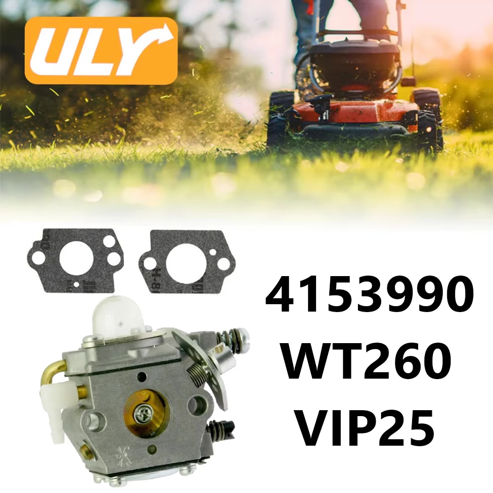 

Карбюратор 4153990 WT260 для кусторезов Alpina Stiga GGP VIP 21 25 30, запасные части