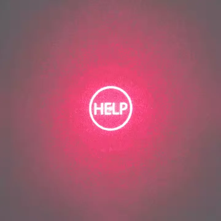 450nm 100mw Help Red & Blue Laser SOS Lights New Condition for Camping & Hiking