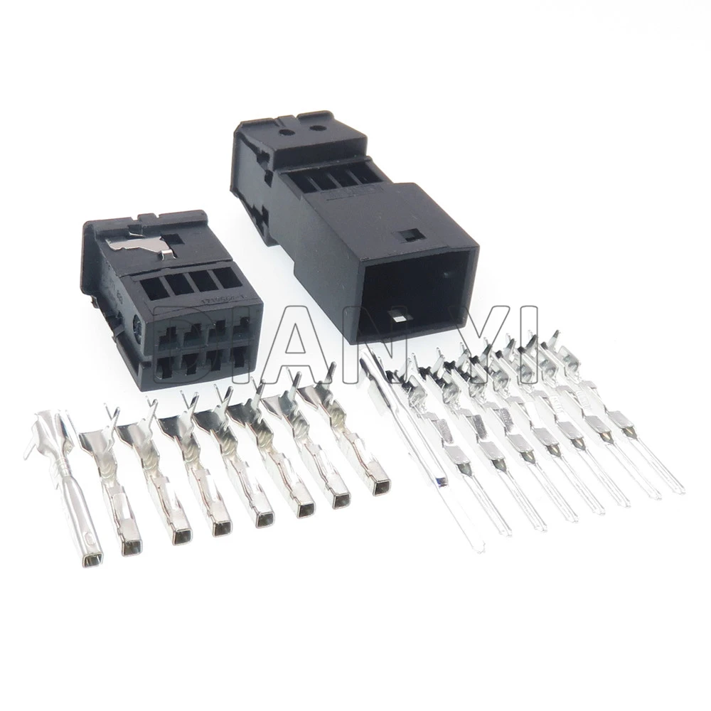 1 Set 8 Way AC Assembly 8K0971833 1719564-1 Car Electric Cable Male Plug 1719566-1 Auto Connector Female Socket 8K0971834