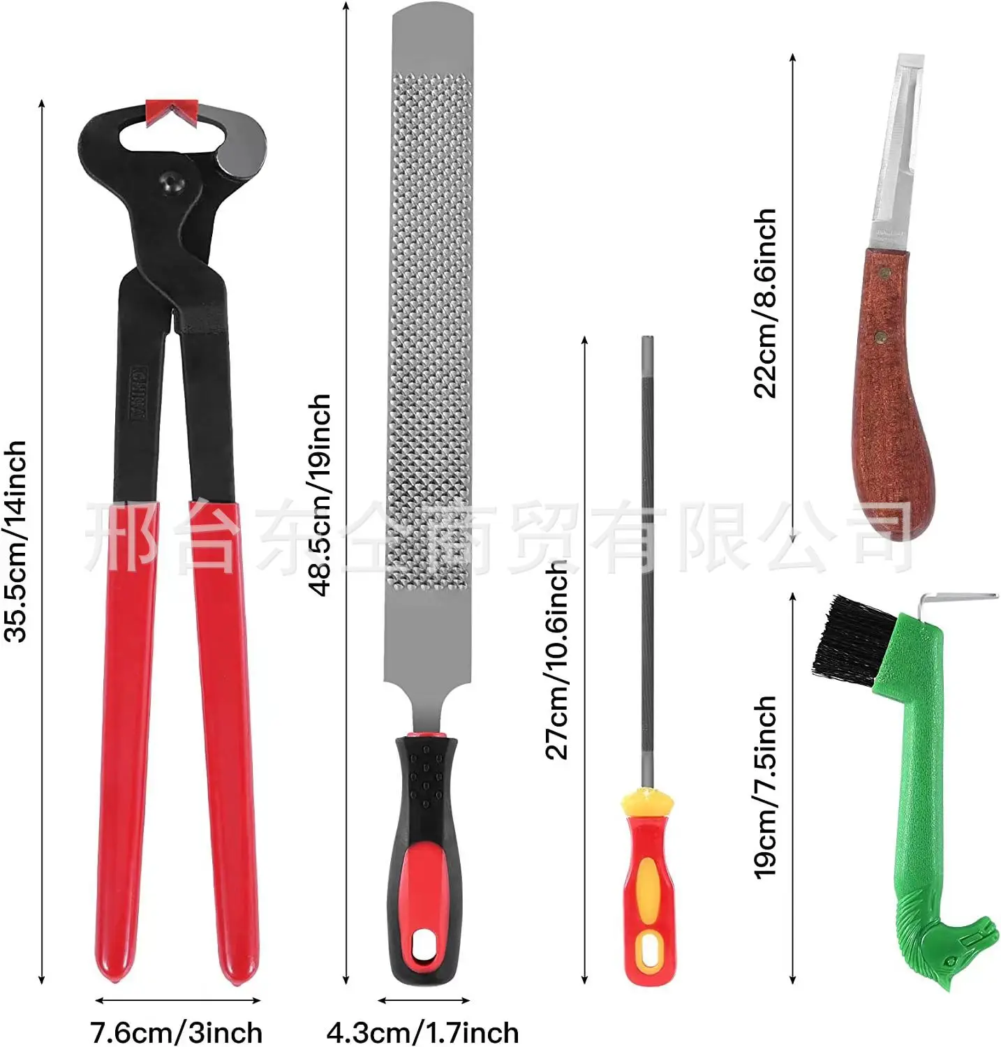 14-дюймовый набор инструментов для ремонта обуви, кусачки для обуви, пилочки для обуви, ножницы для обуви для лошади, большие файлы для досок, устойчивое конское снаряжение
