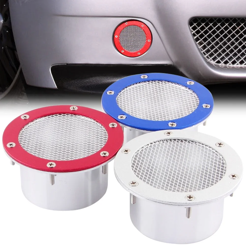 Car Racing Air Duct Grille Bumper Vent Inlet Cold-Air Intake Universal Bumper Vent Inlet Air Duct intake cover Car Accessories