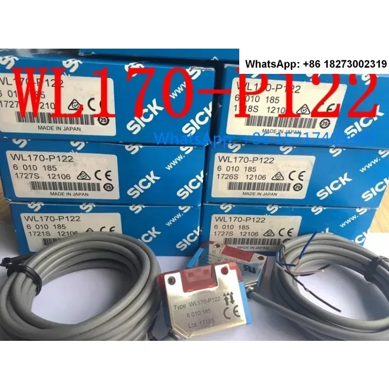 

Original German SICK photoelectric switch WL170-P122 WL170-PN122 WL100-2P1429