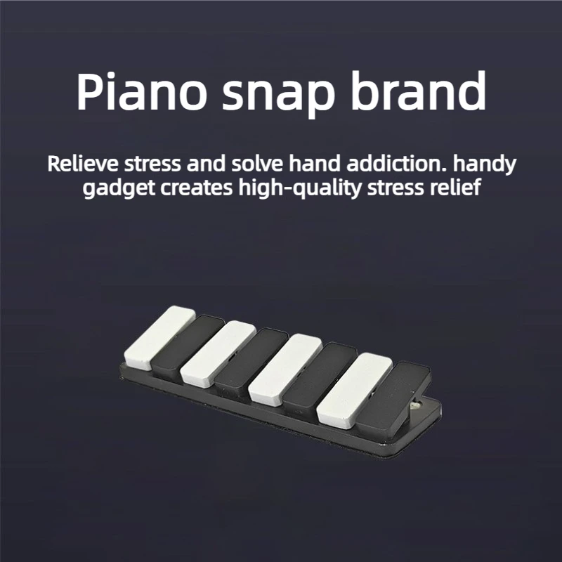 

NDEDC Черно-белый двухцветный фиджет-игрушка-струнодержатель для настольного использования, снимающий стресс