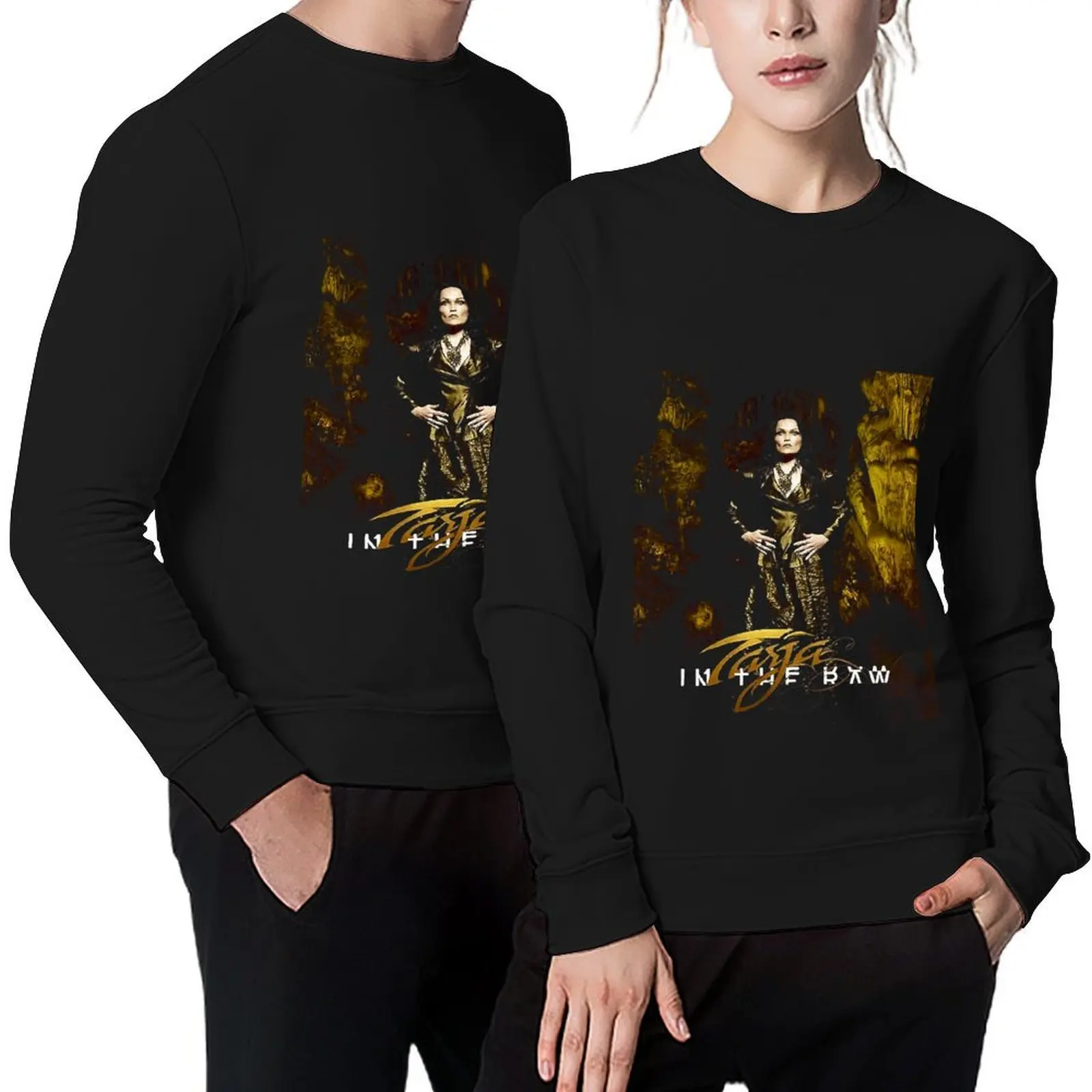 

Music Vintage Retro Tarja Turunen Ex. Nightwish Raw Tour 2019 Floor Jansen Pullover men's winter sweater men wear sweatshirt