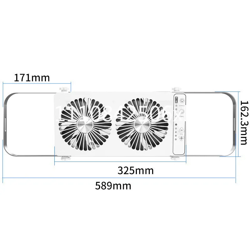 

RV accessories Two-way ventilation fan Datong Quanshun electrostatic moving sound fan Trailer Car removable exhaust fan