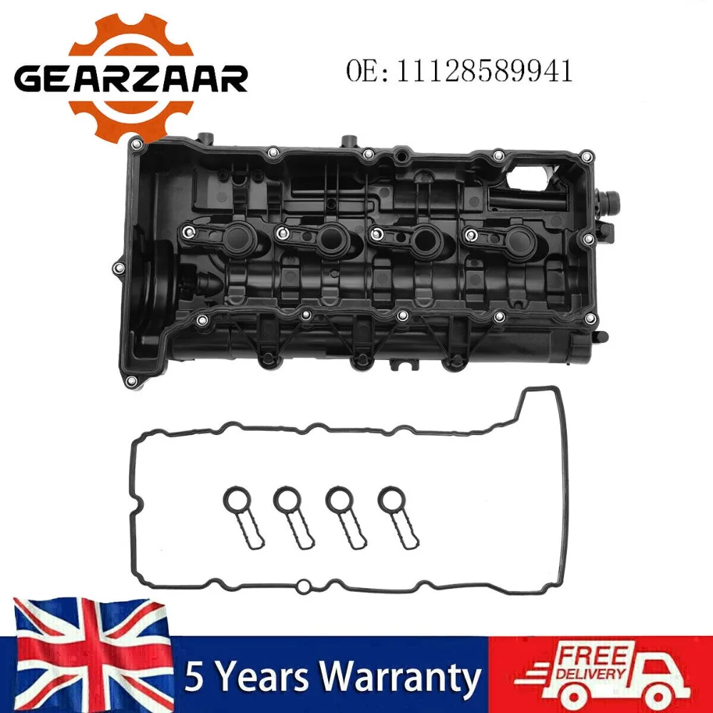 FOR BMW N47 B47 CYLINDER HEAD ROCKER VALVE COVER &GASKET 1 2 3 4 5 SERIES DIESEL