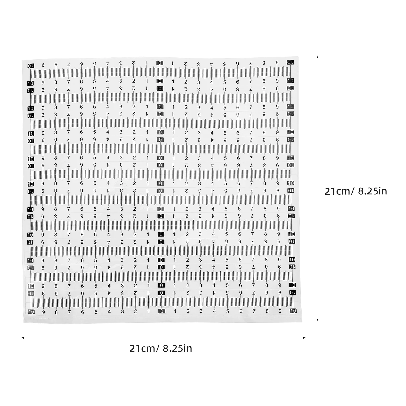 40 قطعة شريط مسطرة ذاتية اللصق مقياس متري قشر عصا قياس ملصق لطاولة العمل مكتب النجارة لتقوم بها بنفسك لاصق المدعومة
