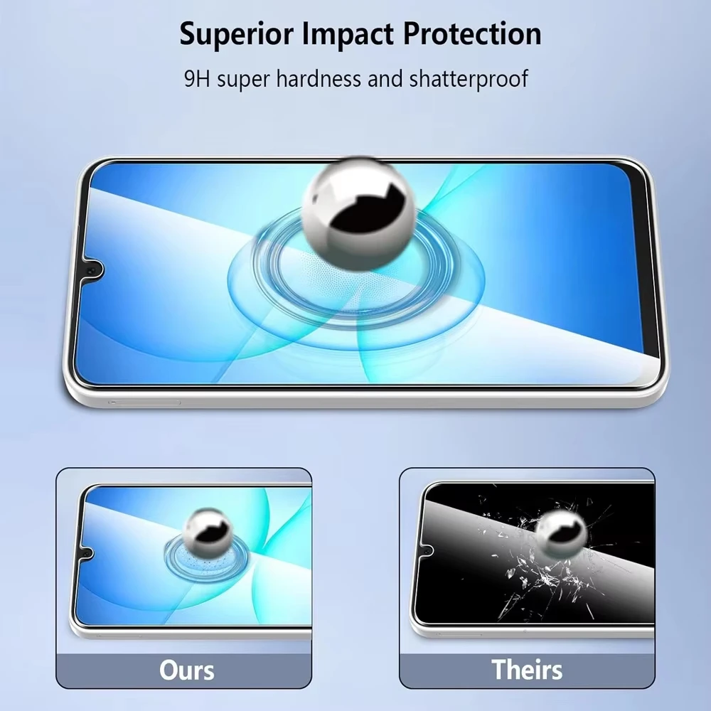 1/3/5 قطعة 8K HD حامي الشاشة لسامسونج غالاكسي A56 A55 A36 A35 A26 A17 A07 أفلام الزجاج المقسى سامسونج S25 S24 S23 S22 FE