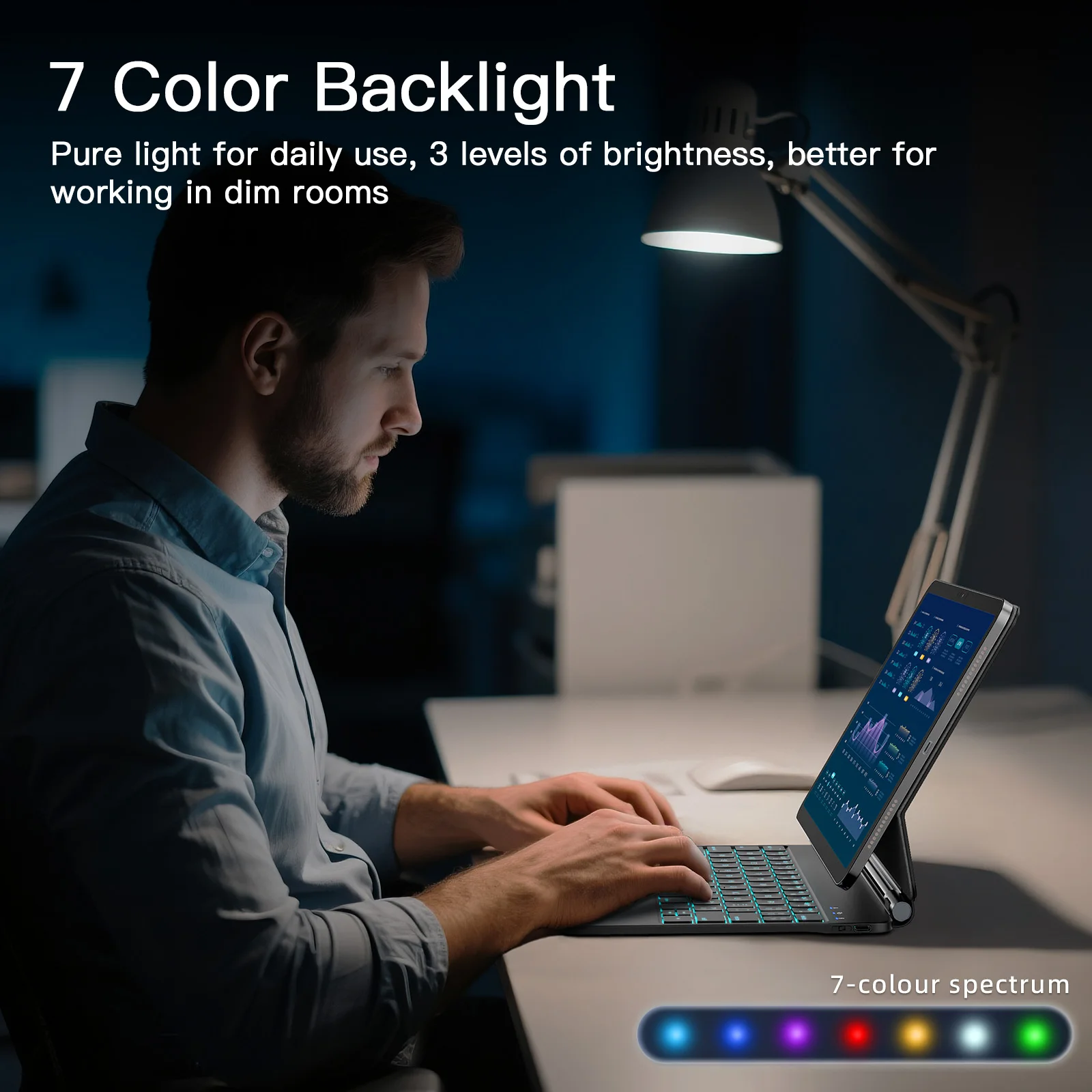 Magic Keyboard for iPad Air 4 Air 5 Air 6 Air 7 11 inch case for iPad Pro 11 inch 2018-2022 Generation Cover Smart Cover