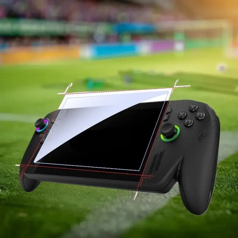 واقيات شاشة من الزجاج المقوى ROG Xbox Ally X 9H مكونة من قطعتين: HD، مادة مضادة للخدش للألعاب #6