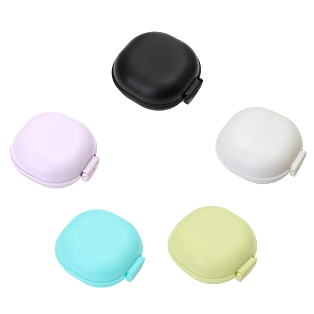 

5pcs Travel Soap Box Portable Reusable Leak Proof Plastic Container for Home Gym Camping Trip Outdoor Activities