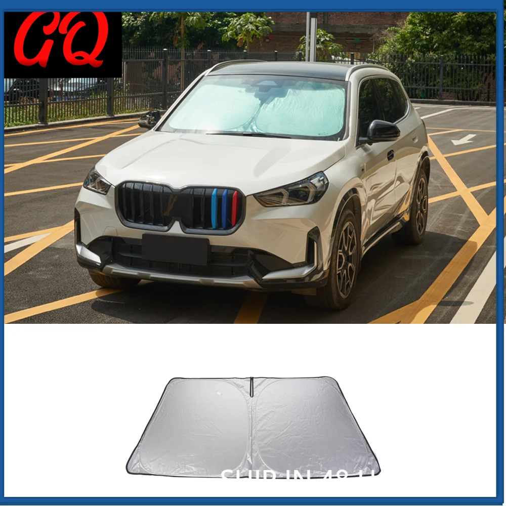 

Солнцезащитный козырек на лобовое стекло для BMW X1 iX1 U11 2022-2025, E84 F48, изолированный солнцезащитный козырек с защитой от ультрафиолета, аксессуары для BMW X1, тепло