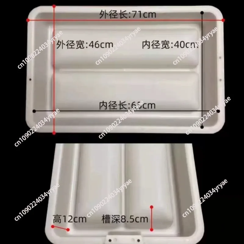 New pig rectangular twin cement piglet feeding trough piglet feeding trough pig pot pig trough mold