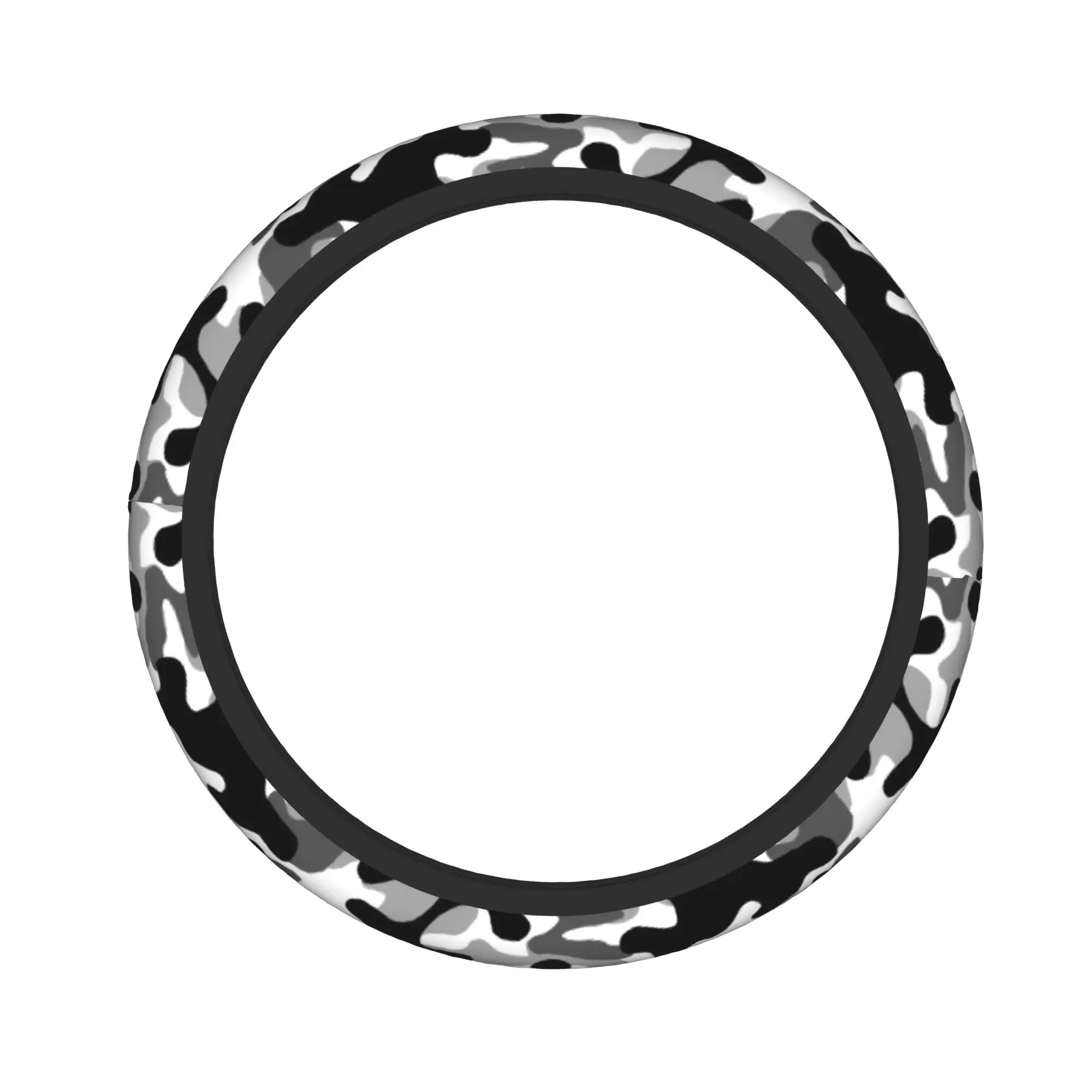 Camouflage Car Steering Wheel Cover 37-38 Camo Auto Steering Wheel Protector Car-styling Steering-Wheel Accessories - view 2
