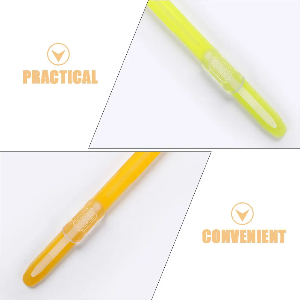 Porte-documents en plastique coloré, 30 pièces, attaches en papier, papeterie de bureau polyvalente pour le travail à domicile