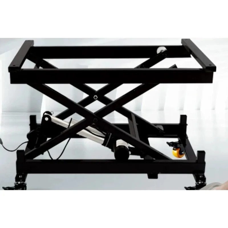 Small electric lifting platform mobile push rod lift up and down lift lifting bracket