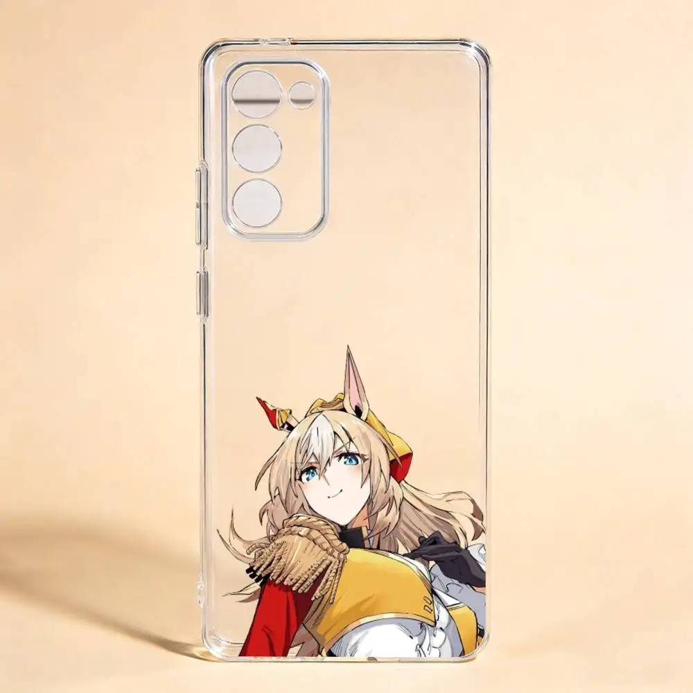 Durandal  Umamusume Phone Case For Samsung Galaxy S24 S25 S23 S22 S21Transparent Case Cover