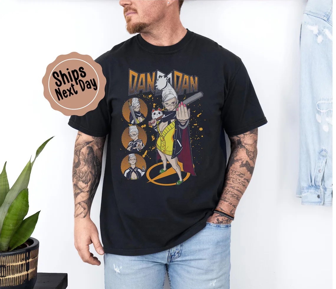 Dandadan T-Shirt Seiko Ayase T-shirt Cosplay Momo Anime Gift Exclusive Shirt