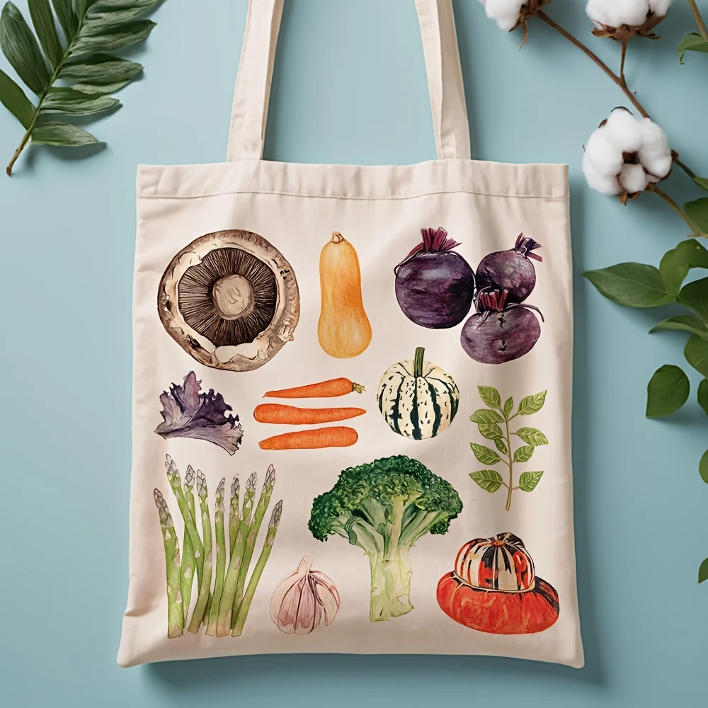 A Watercolor vegetable illustrationMulti-functional Ladies C
