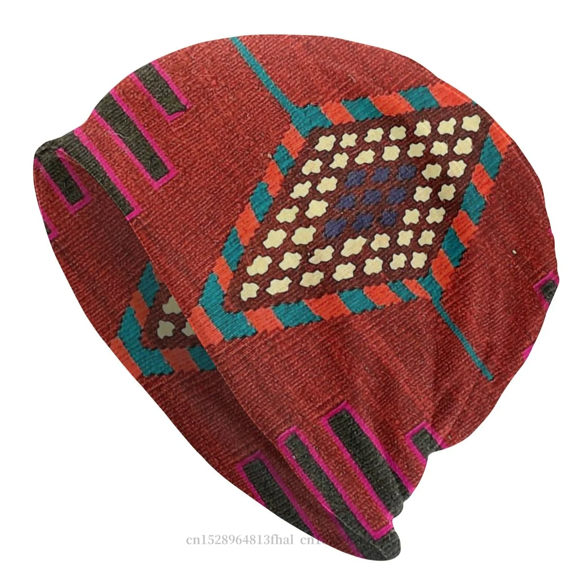 Bonnet Hats Bohemia Style Men Women's Thin Hat Decorative Kilim Weave Autumn Spring Warm Cap Hip Hop Skullies Beanies Caps