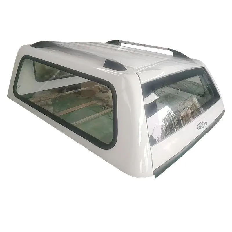 Pickup truck side closed front and rear glass iron cover rear box high cover