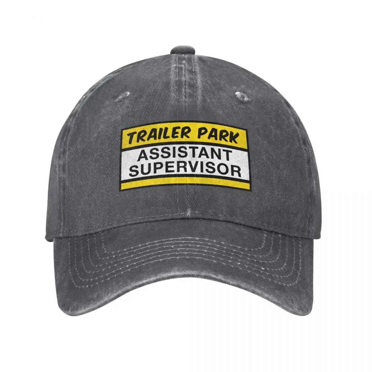 

Trailer Park Assistant Supervisor Baseball Cap beach hat derby hat Caps Male Women's