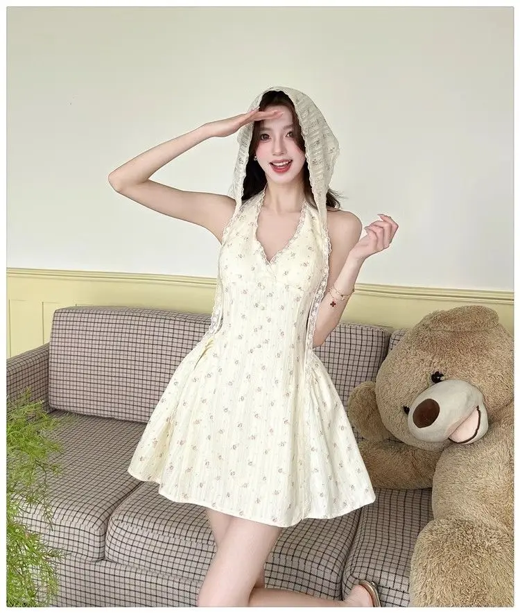 Abiti senza maniche da donna Boho Winter Jacquard a strati Bubble Puffy Tridimensionale Drammatico Struttura del volume a cascata Semplice