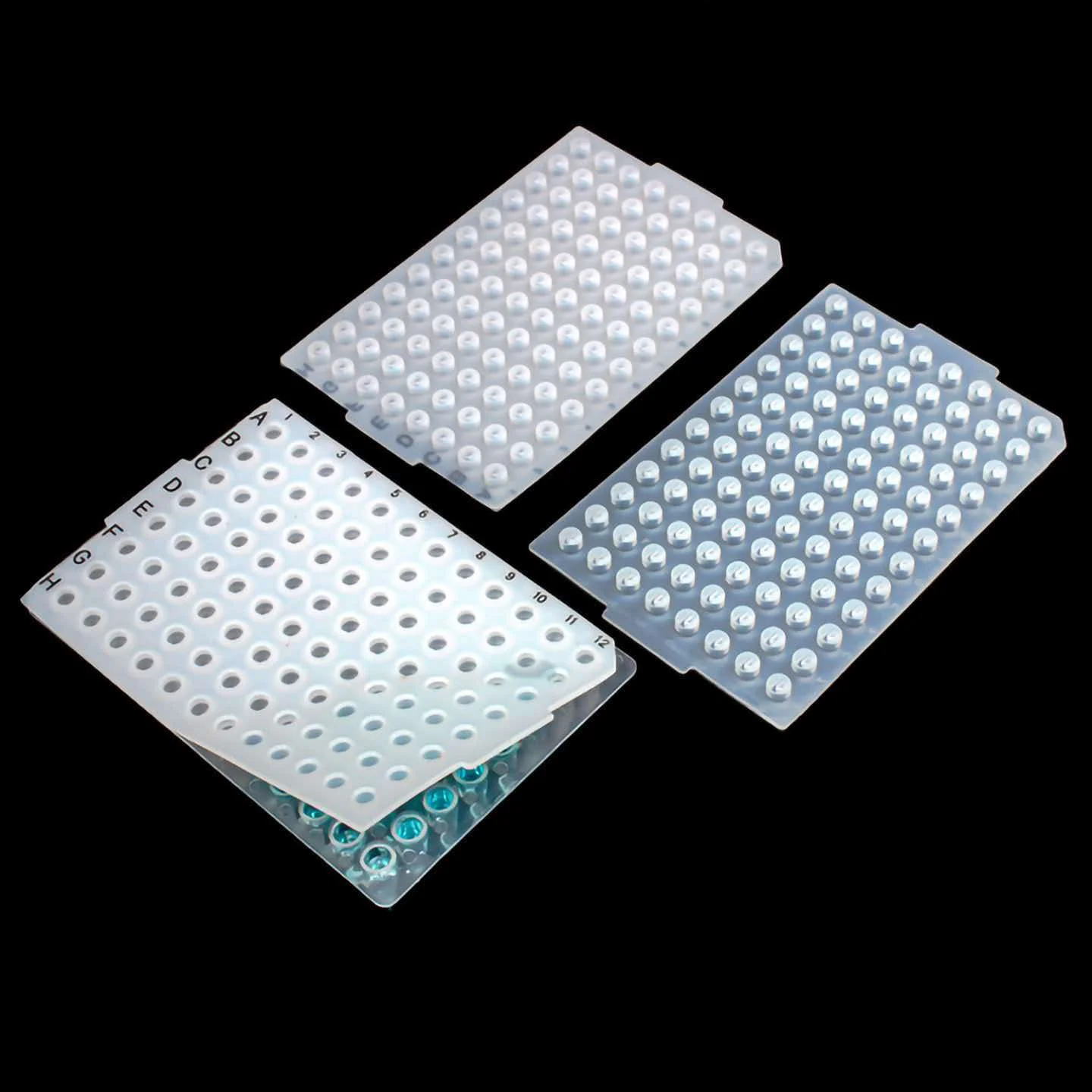 PCR Plate Silicone Seal Silicone Cover Suitable For 96-well PCR Plate Silicone Plate Cover Only Non-sterile 5/PK