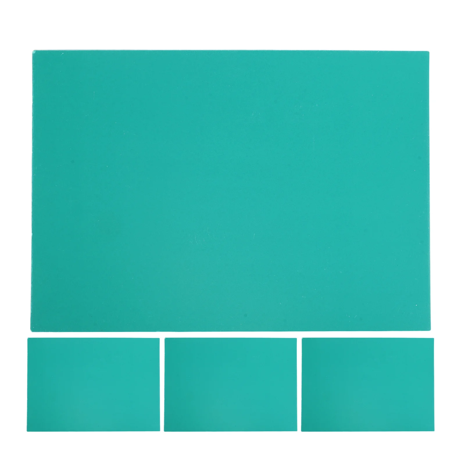 

4pcs Linoleum Blocks For Printmaking Kit Soft Carving Sheets Green Stamp Making Supplies Block Printing Art Tools