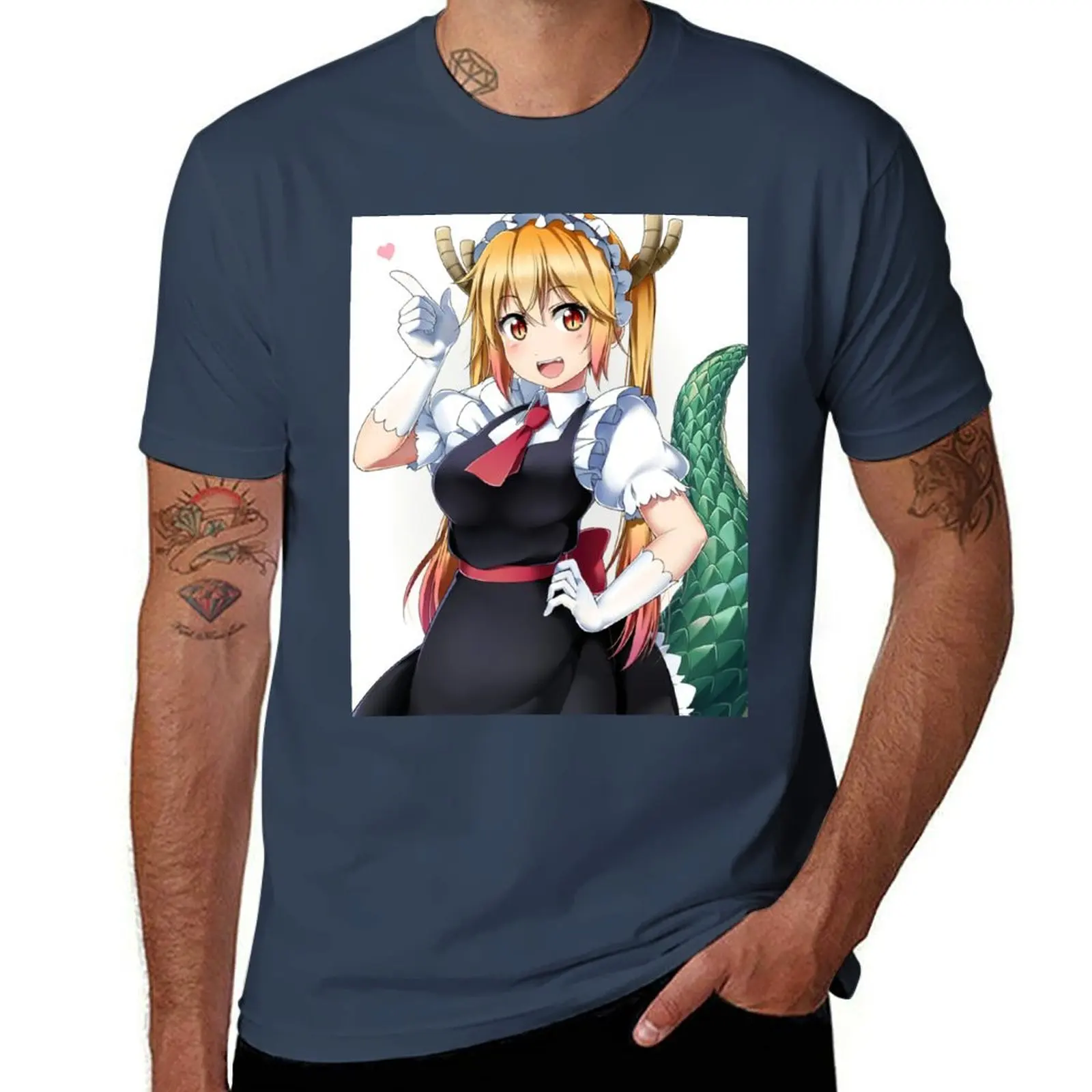 

Tohru Miss Kobayashi Dragon Maid Artwork For Otaku футболка аниме футболки для мужчин упаковка белые забавные футболки мужская футболка