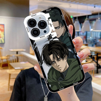 Hot-blooded anime Attack on Titan Phone Case for Huawei Honor X9a X9b X8b X7b 90 20 nova P40 P30 SE Lite 5G Clear Soft TPU Cover