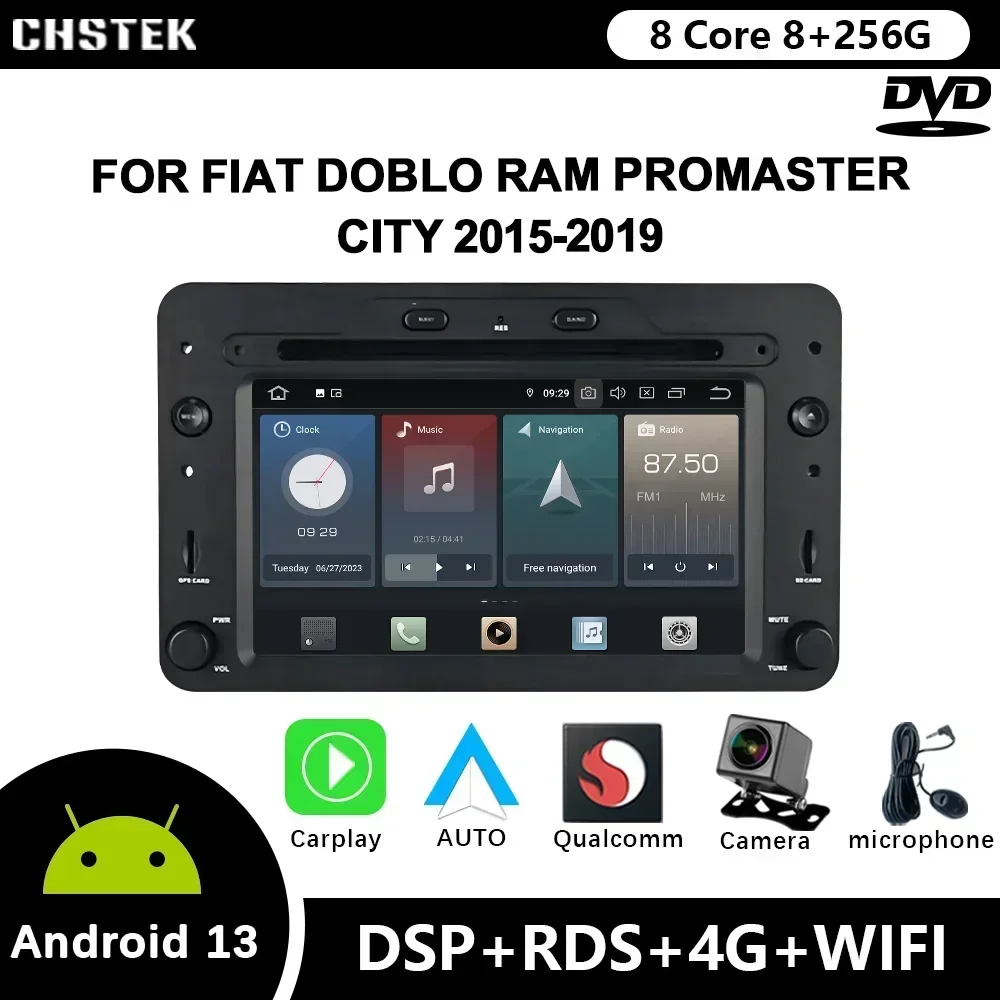 

Автомагнитола CHSTEK на Android для Alfa Romeo 159 939 2005 Sportwagon Spider Brera 2011-DVD Qualcomm Bluetooth CarPlay Wi-Fi Авторадио