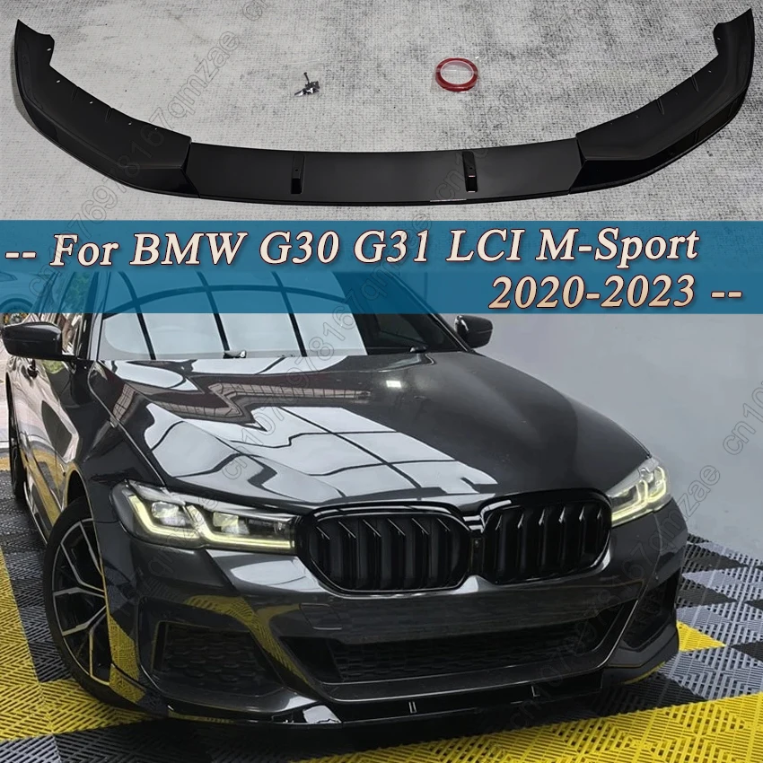 

FD Style Front Bumper For BMW 5 Series G30 G31 LCI M-Sport Facelift 2020-2023 Diffuser Spoiler Splitter Tuning Car Accessories