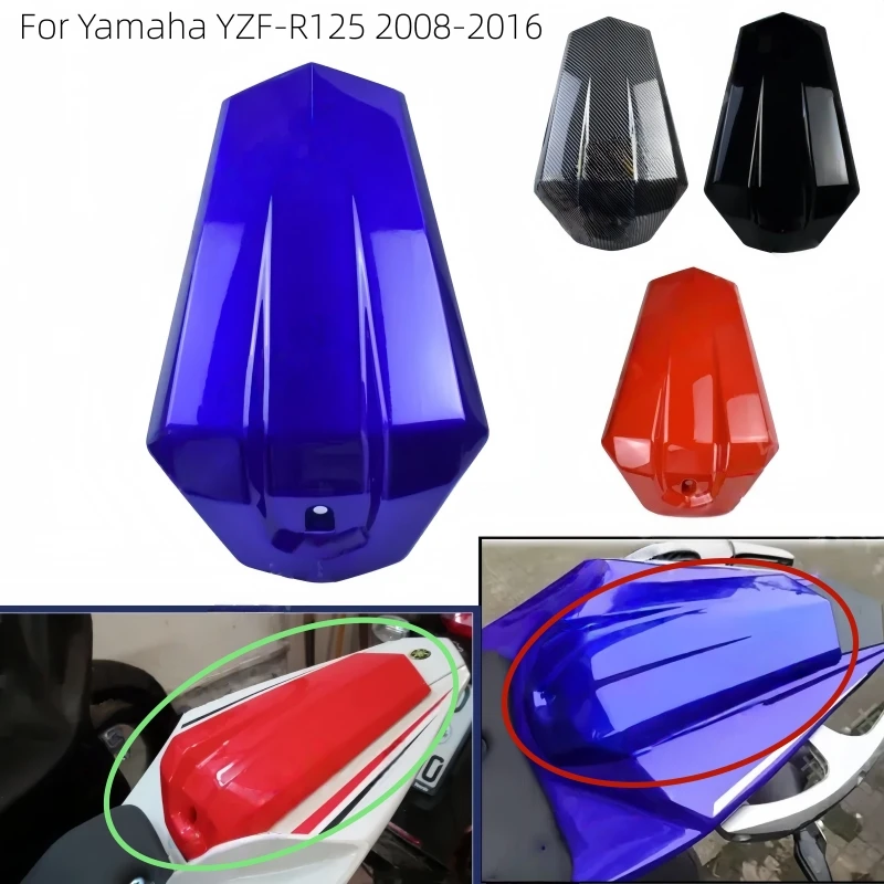 

Motorcycle Rear Hump Rear Tail Cover Single Seat Cover Passenger Seat Fairing For Yamaha YZF-R 125 YZF R125 2008-2016
