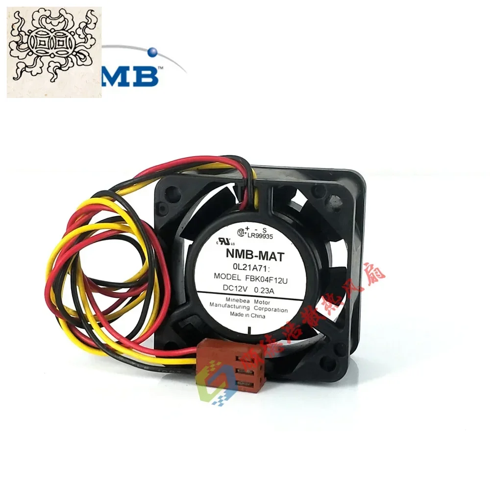 

Ltsf For NMB FBK04F12U DC 12V 0.23A 40x40x20mm 3-Wire Server Cooling Fan