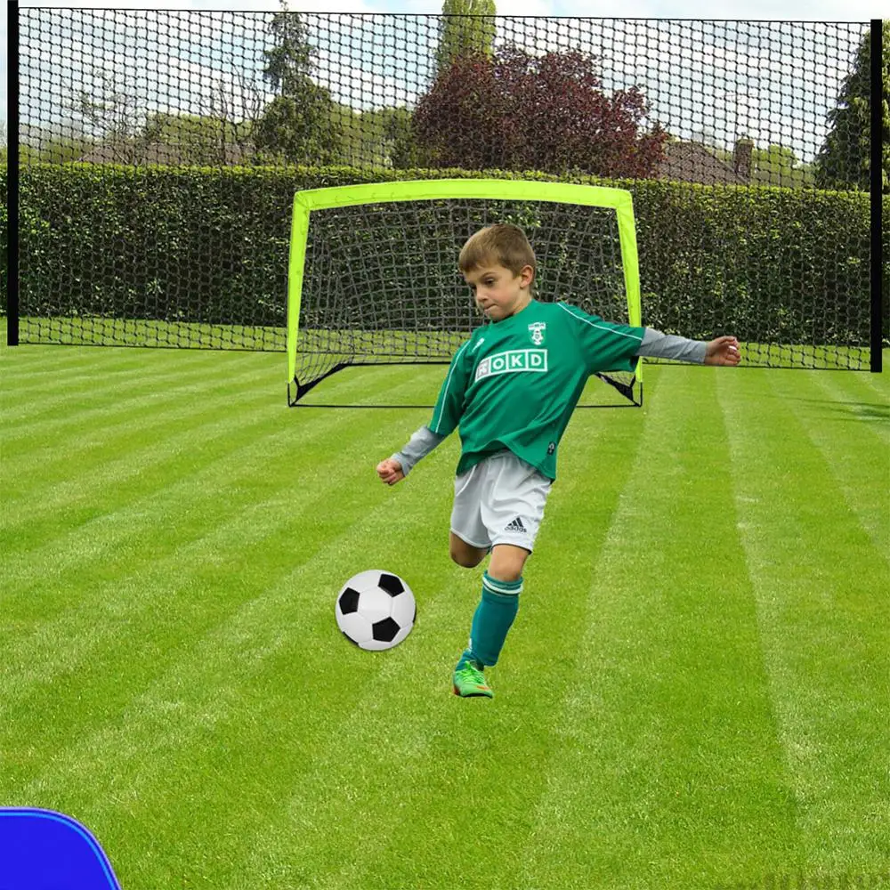 

Soccer Backstop Net Soccer Practice Sports Netting Sports Netting Barrier for Backyard Soccer Training
