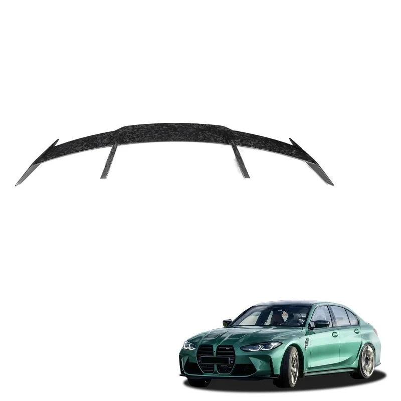 

M3 M4 Rear Trunk Spoiler Car Tuning Parts Forged Dry Carbon Fiber Tail Wing Spoiler for G80 G82 Rear Wind Spoiler