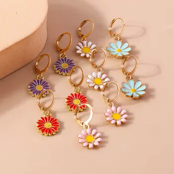 8 最佳銷售 雛菊耳環 - №7