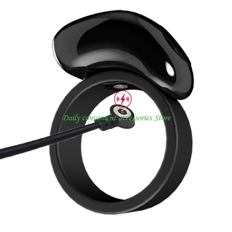 

97QB Интеллектуальные кольца из титанового сплава, счетчик счетчиков, легкая регулируемая беспроводная функция отслеживания для