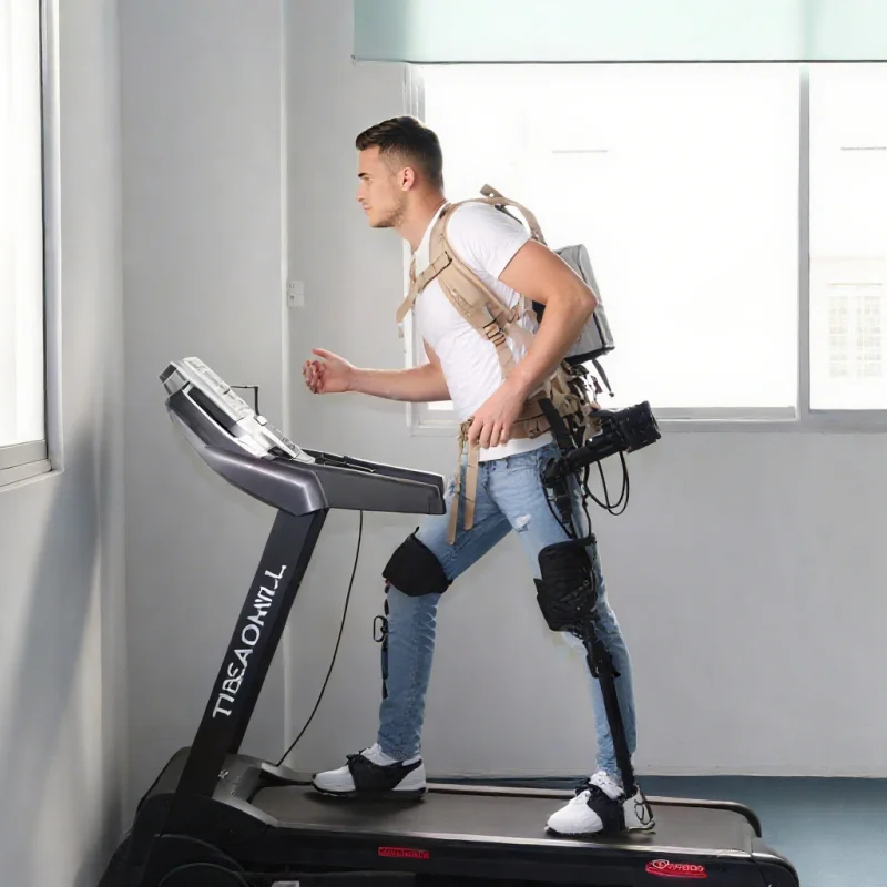 Hydraulic Powered Exoskeleton With Mobile Computing Security & Protection Product That Enables Workers Lift 60kg Heavy Objects