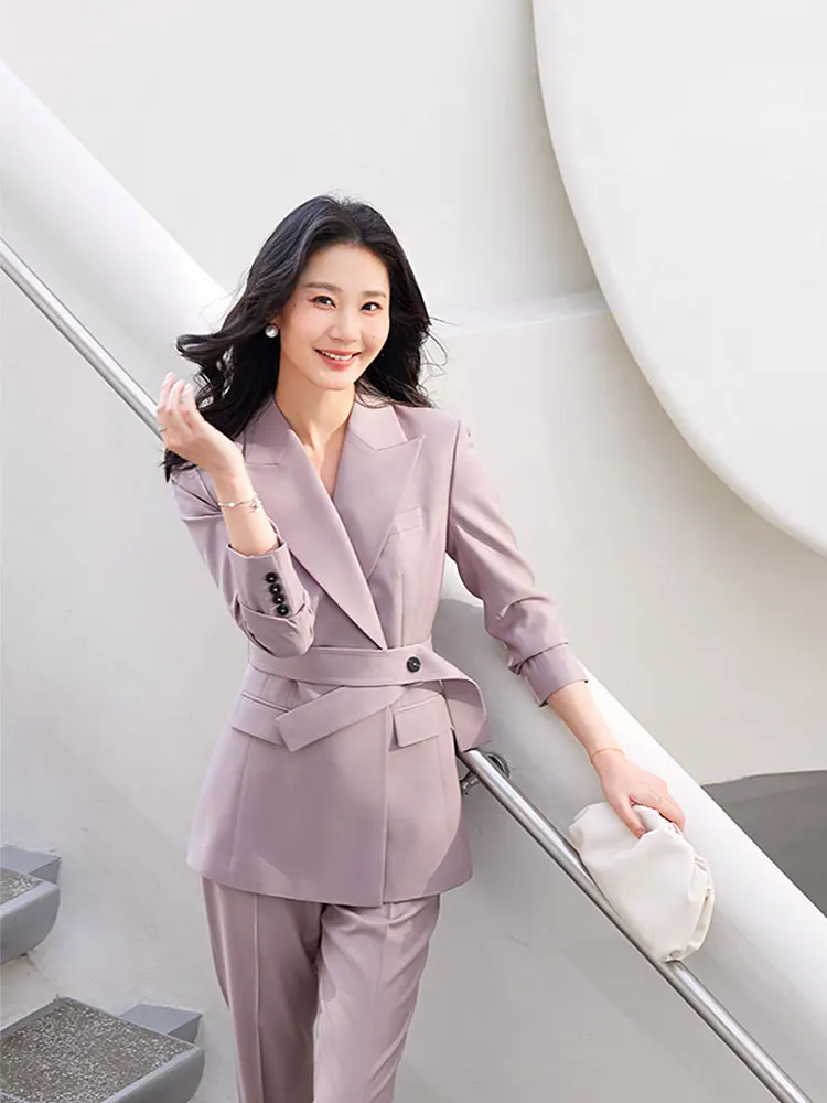 

Женский шерстяной пиджак Diisia Premium: модный, элегантный, для работы и повседневной носки, с длинными рукавами, на пуговицах, весна-осень