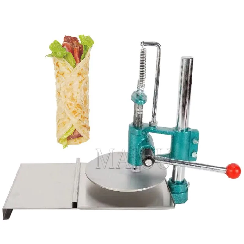 

Manual 25CM Pizza Dough Press Machine Pizza Dough Flattening Press Dough Roller Sheeter Chapati Pressing Machine Pastry Presser